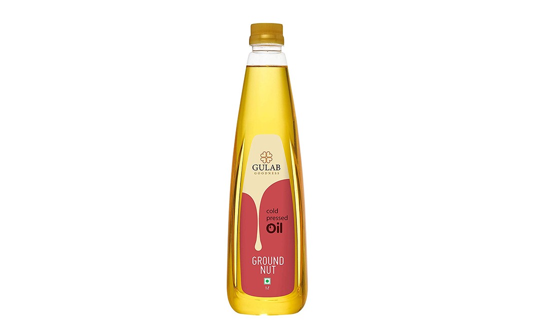 Gulab Goodness Cold Pressed Oil Ground Nut   Plastic Bottle  1 litre